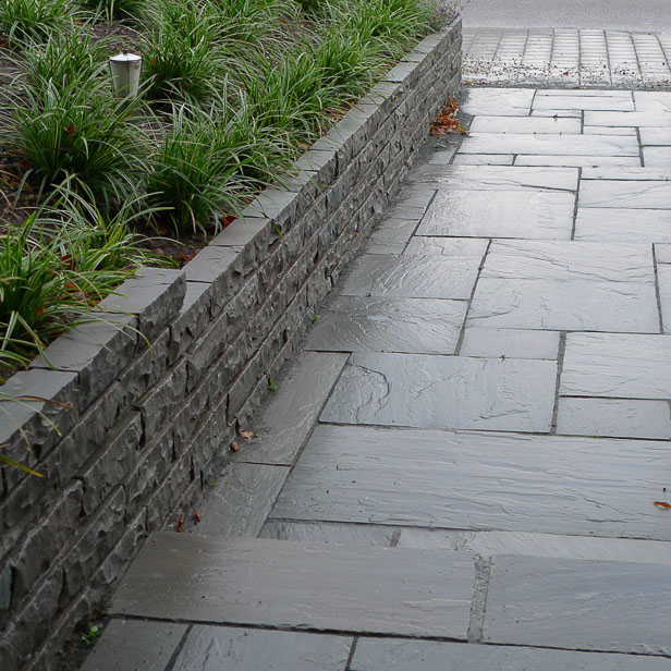 Chelsea mønster sti til indgangsparti Sandstone Grey