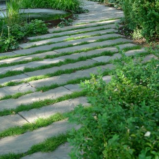 natursten sandsten Sandstone udstilling permeabel belægning LAR