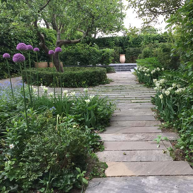 natursten sandsten Sandstone udstillingshaver Dark Sandstone